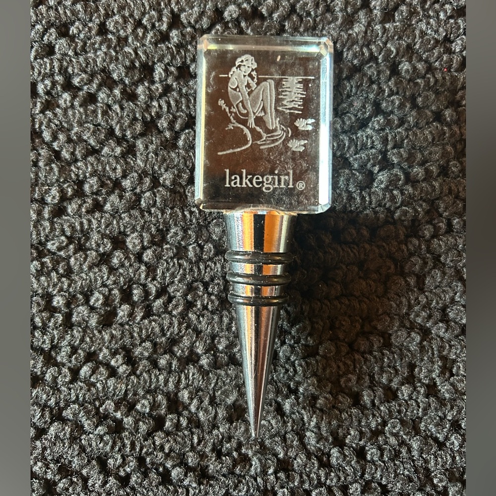 Lakegirl Crystal Bottle Stopper
